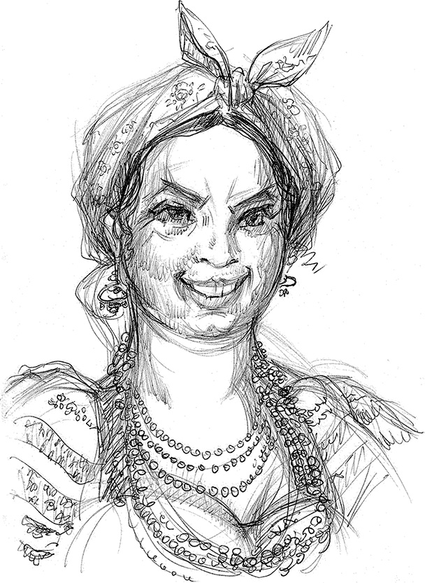 Иллюстрация к книге — Ночь на хуторе близ Диканьки [i_001.jpg]