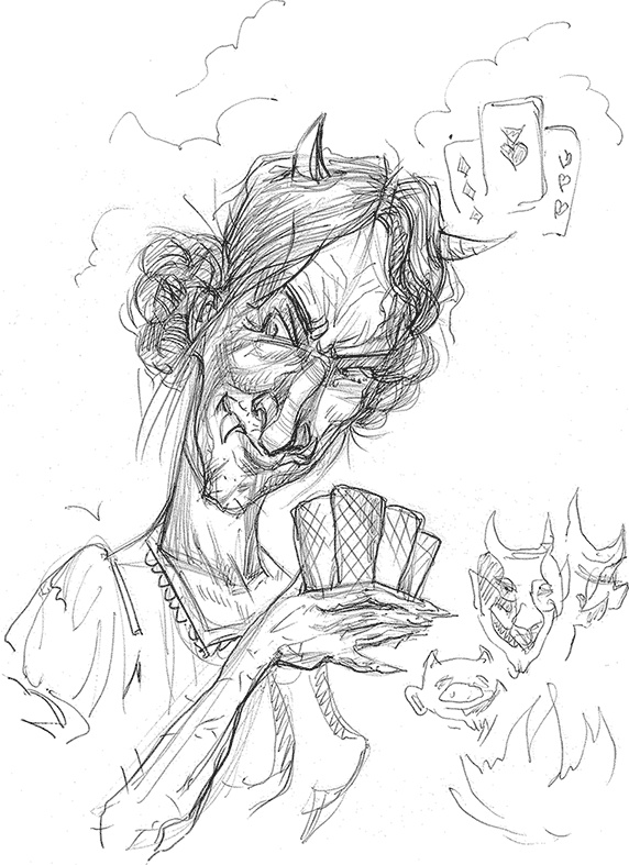 Иллюстрация к книге — Ночь на хуторе близ Диканьки [i_011.jpg]