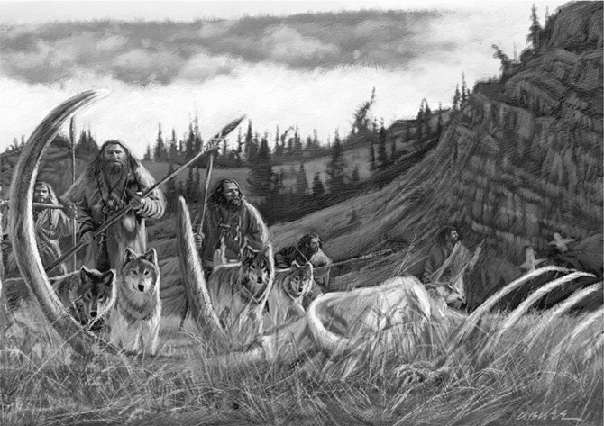 Иллюстрация к книге — Захватчики: Люди и собаки против неандертальцев [i_027.jpg]