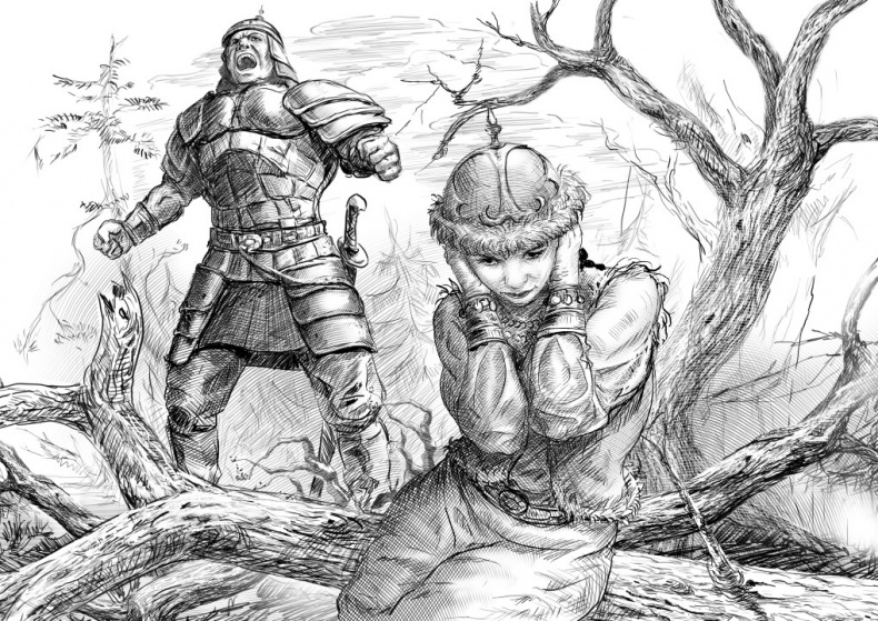 Иллюстрация к книге — Сильные. Книга 2. Черное сердце [title21.jpg]