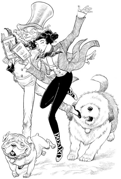 Иллюстрация к книге — Юная леди Гот и грозовые псы [_107.jpg]