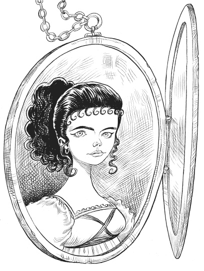 Иллюстрация к книге — Юная леди Гот и призрак мышонка [i_004.jpg]