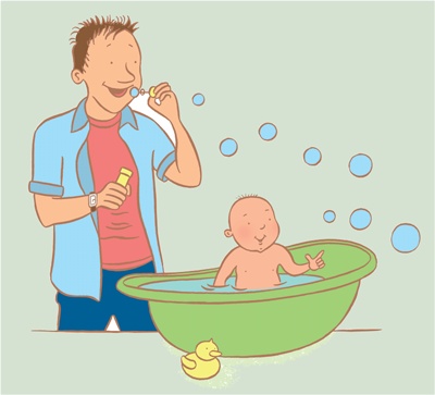 Иллюстрация к книге — Развитие ребенка с помощью игр. От рождения до 5 лет [i_013.jpg]