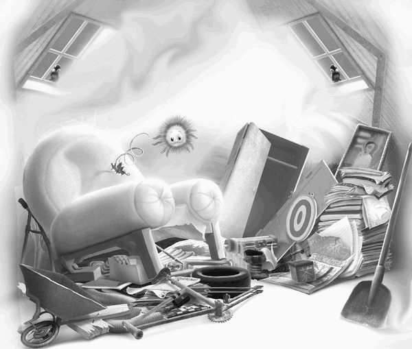 Иллюстрация к книге — Кто живёт на чердаке? Сказки про домовых [i_011.jpg]