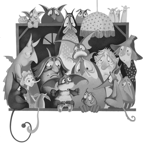 Иллюстрация к книге — Кто живёт на чердаке? Сказки про домовых [i_030.jpg]