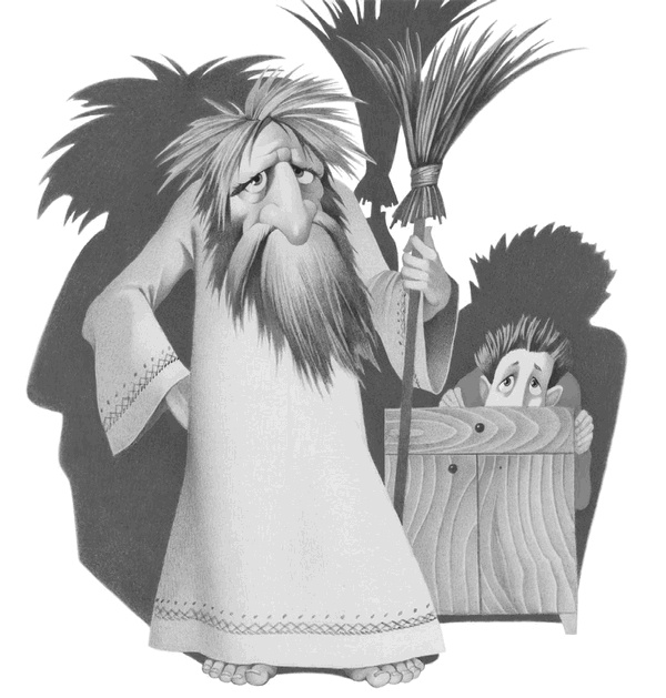 Иллюстрация к книге — Кто живёт на чердаке? Сказки про домовых [i_050.jpg]