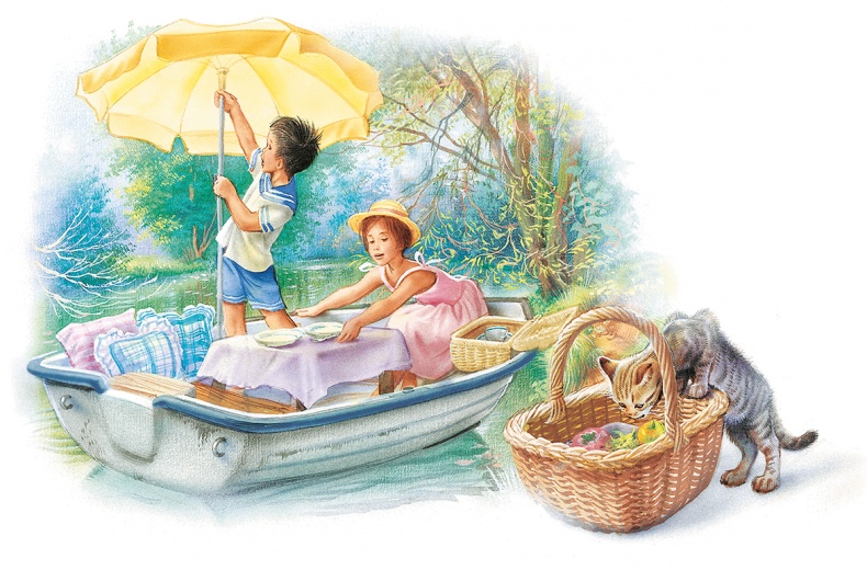 Иллюстрация к книге — Маруся спешит на помощь. Кошечка. Воробей (сборник) [i_002.jpg]