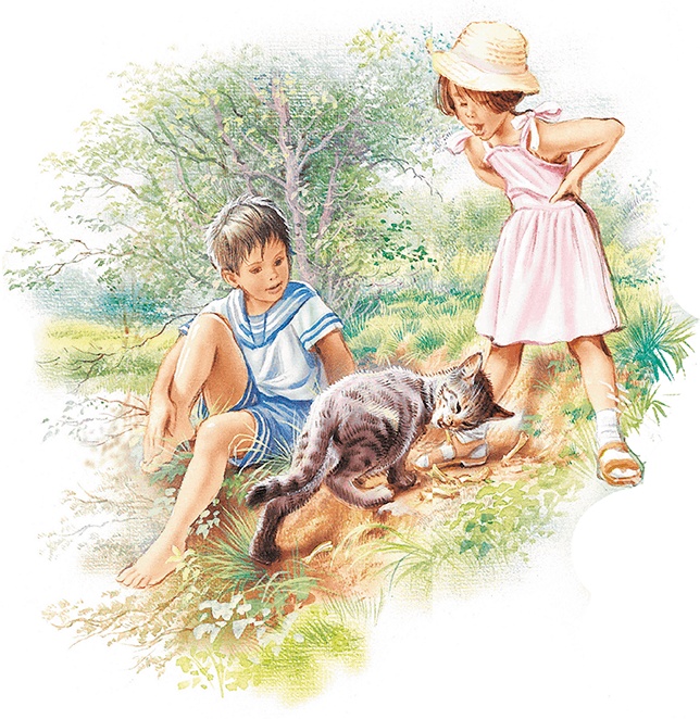 Иллюстрация к книге — Маруся спешит на помощь. Кошечка. Воробей (сборник) [i_006.jpg]