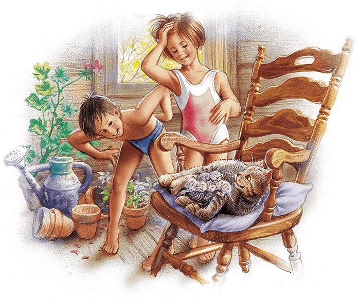 Иллюстрация к книге — Маруся спешит на помощь. Кошечка. Воробей (сборник) [i_011.jpg]