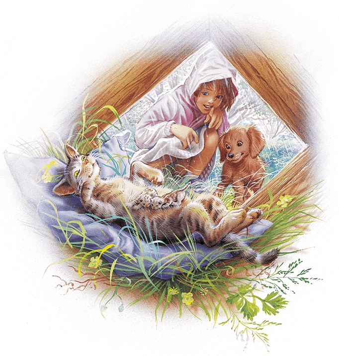 Иллюстрация к книге — Маруся спешит на помощь. Кошечка. Воробей (сборник) [i_017.jpg]