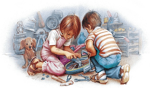 Иллюстрация к книге — Маруся спешит на помощь. Кошечка. Воробей (сборник) [i_031.jpg]