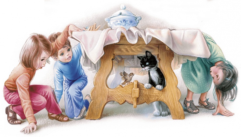 Иллюстрация к книге — Маруся спешит на помощь. Кошечка. Воробей (сборник) [i_051.jpg]