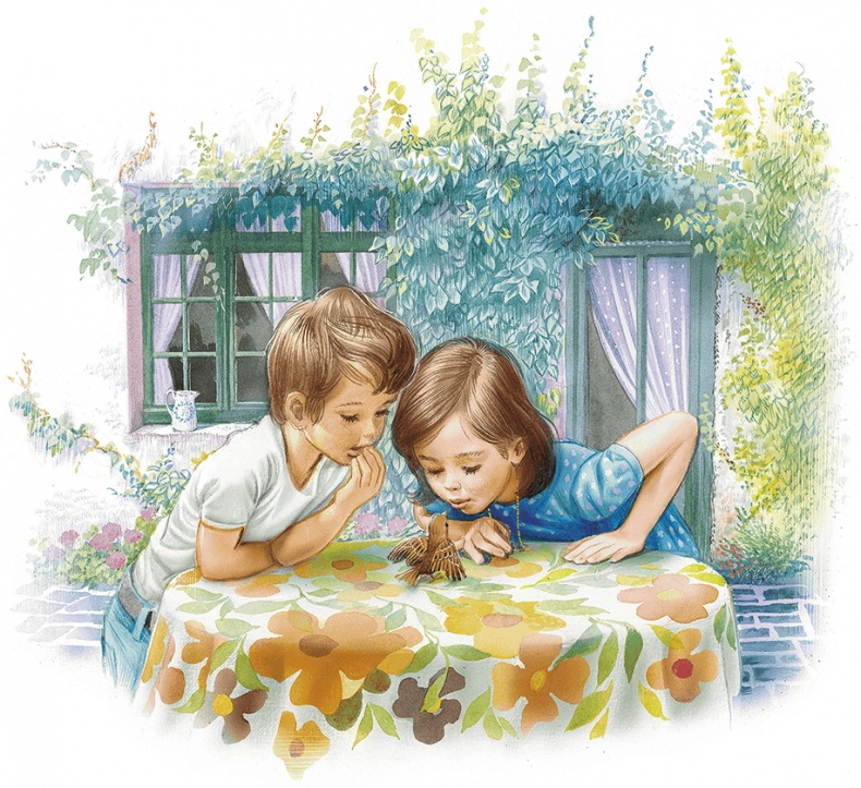 Иллюстрация к книге — Маруся спешит на помощь. Кошечка. Воробей (сборник) [i_059.jpg]