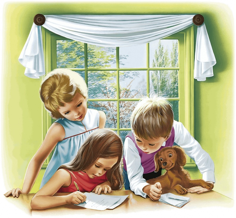 Иллюстрация к книге — Маруся и её друзья: день рождения, младший брат [i_001.jpg]