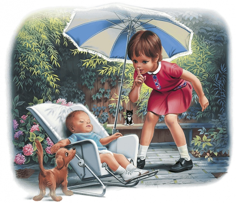 Иллюстрация к книге — Маруся и её друзья: день рождения, младший брат [i_028.jpg]