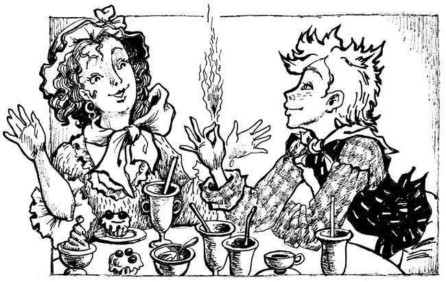 Иллюстрация к книге — Огонь и заклятие, или Восемь дней с Люком [i_015.jpg]