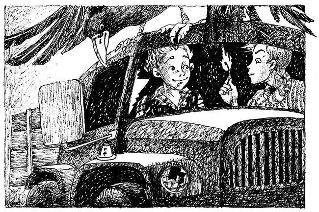 Иллюстрация к книге — Огонь и заклятие, или Восемь дней с Люком [i_027.jpg]