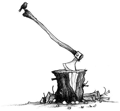 Иллюстрация к книге — Мальчик по имени Рождество [axe.jpg]