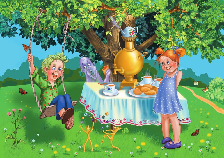 Иллюстрация к книге — Приключения колдуньи Вари, или Пенек с ушами [i_011.jpg]