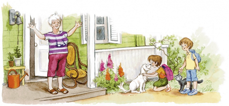 Иллюстрация к книге — Людмилка и Тим в сказочном саду [i_003.jpg]