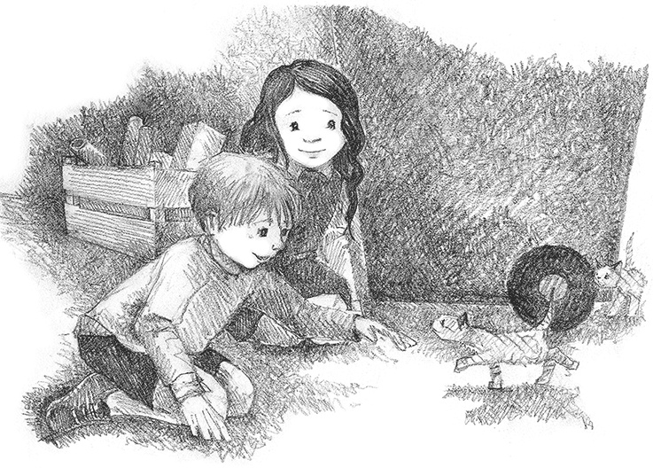 Иллюстрация к книге — Котенок Кэтти, или Секрет в шкафу [i_009.jpg]