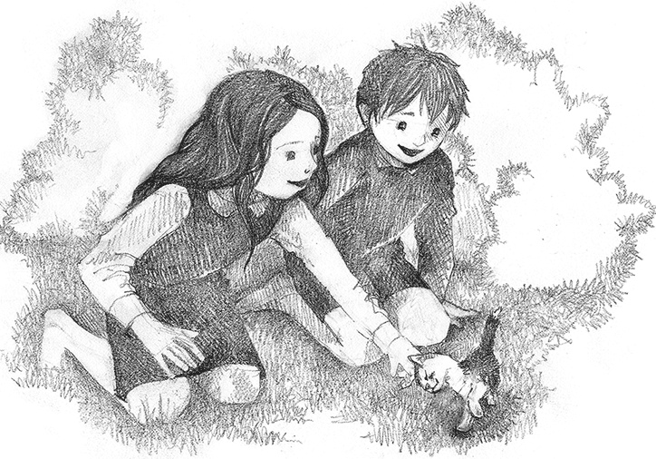 Иллюстрация к книге — Котенок Кэтти, или Секрет в шкафу [i_019.jpg]