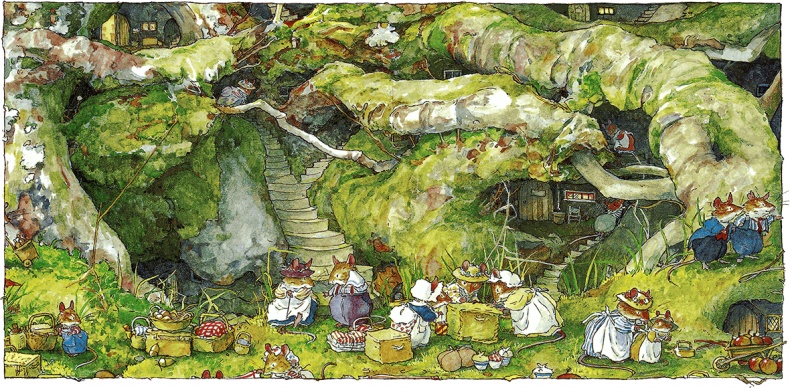 Иллюстрация к книге — Сказки и истории Ежевичной поляны (сборник) [i_017.jpg]