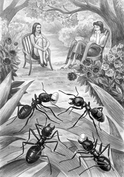 Иллюстрация к книге — Колокольчиковый колодец [i_001.jpg]