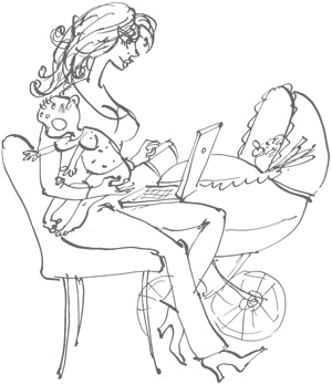 Иллюстрация к книге — Биржа для блондинок [i_003.jpg]