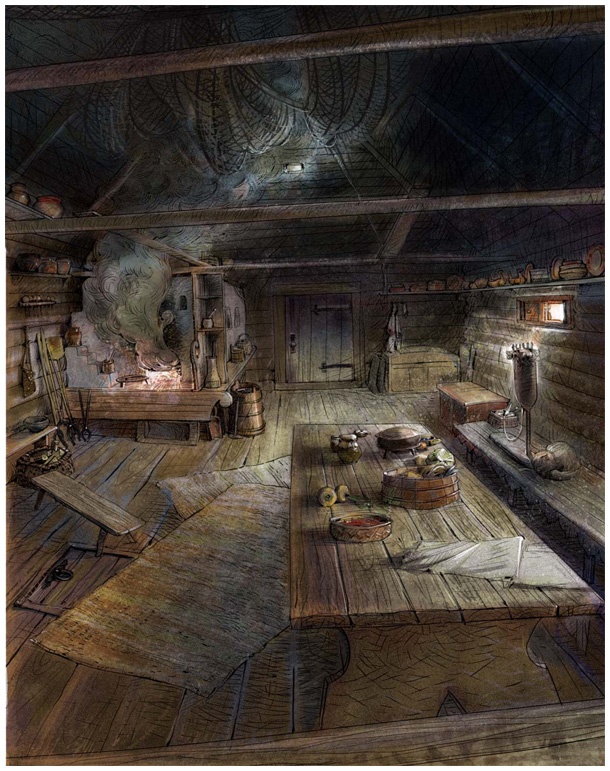 Иллюстрация к книге — Как жили на Руси [i_011.jpg]