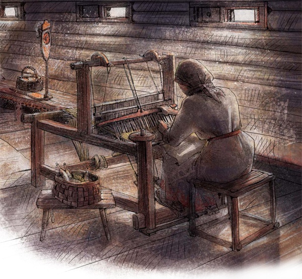 Иллюстрация к книге — Как жили на Руси [i_023.jpg]