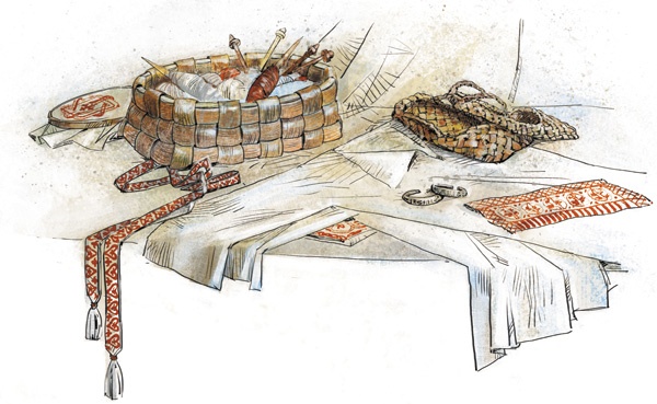 Иллюстрация к книге — Как жили на Руси [i_032.jpg]