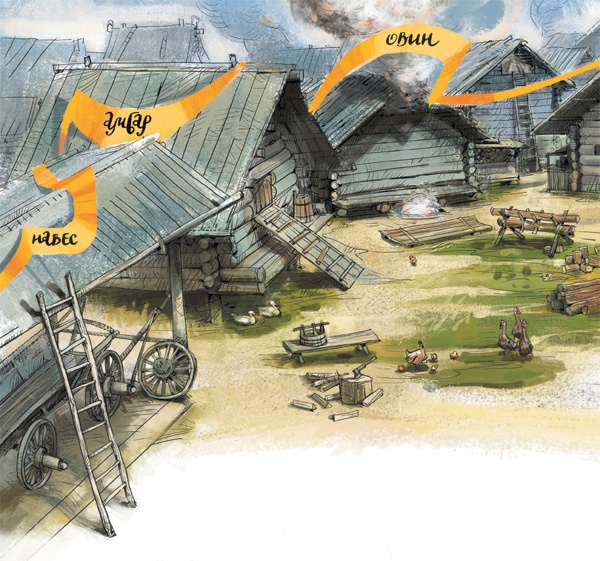 Иллюстрация к книге — Как жили на Руси [i_040.jpg]