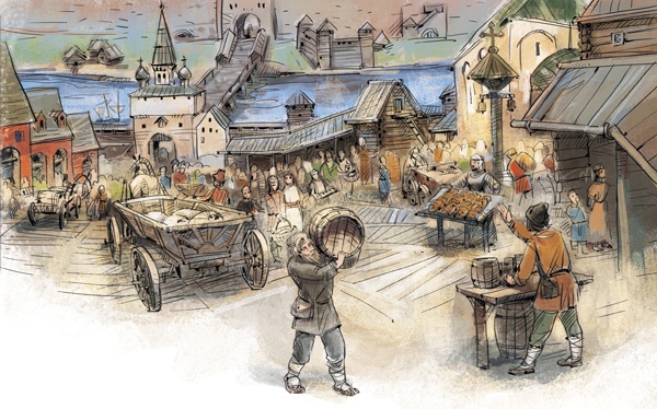 Иллюстрация к книге — Как жили на Руси [i_064.jpg]