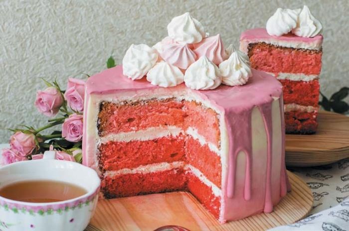 Иллюстрация к книге — Торты с сюрпризом. Шоколадные, сливочные, кофейные, желейные, ореховые, фруктовые [_057_2.jpg]