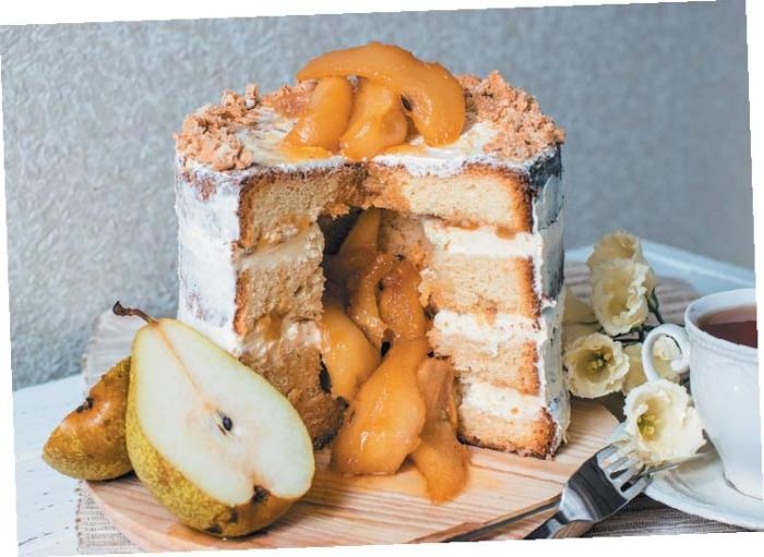 Иллюстрация к книге — Торты с сюрпризом. Шоколадные, сливочные, кофейные, желейные, ореховые, фруктовые [_073_2.jpg]