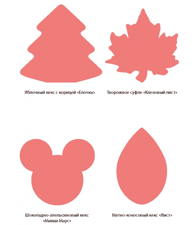 Иллюстрация к книге — Торты с сюрпризом. Шоколадные, сливочные, кофейные, желейные, ореховые, фруктовые [shablon_page_4.jpg]
