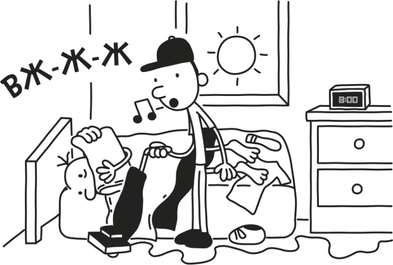 Иллюстрация к книге — Дневник Слабака [i_023.jpg]