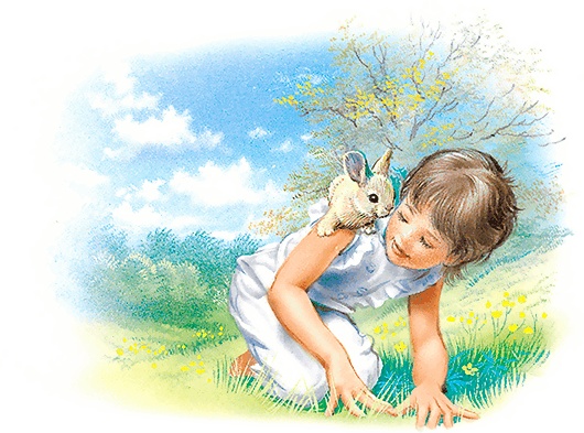 Иллюстрация к книге — Маруся - подружка всех зверят. В лесу. В деревне [i_007.jpg]