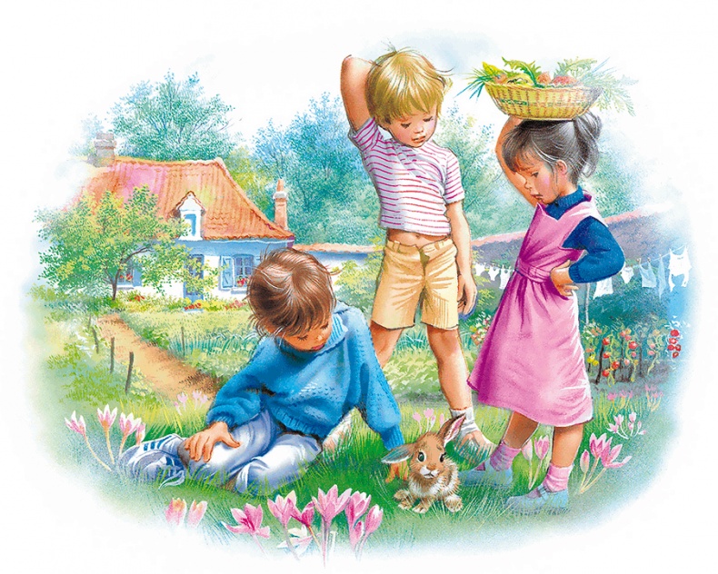 Иллюстрация к книге — Маруся - подружка всех зверят. В лесу. В деревне [i_008.jpg]