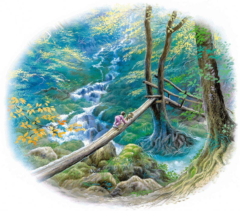 Иллюстрация к книге — Маруся - подружка всех зверят. В лесу. В деревне [i_015.jpg]