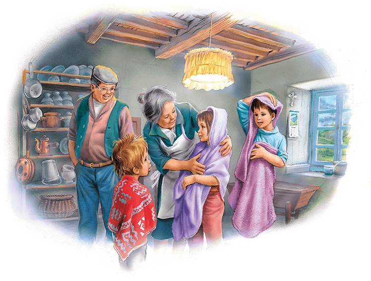 Иллюстрация к книге — Маруся - подружка всех зверят. В лесу. В деревне [i_032.jpg]