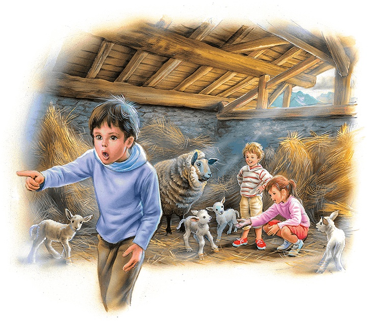 Иллюстрация к книге — Маруся - подружка всех зверят. В лесу. В деревне [i_033.jpg]