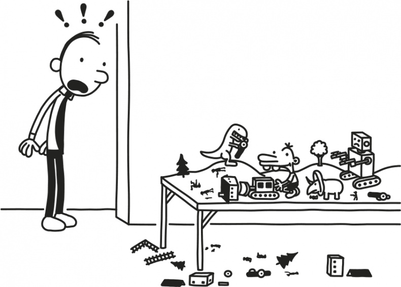 Иллюстрация к книге — Дневник слабака 3. Последняя капля [i_134.jpg]