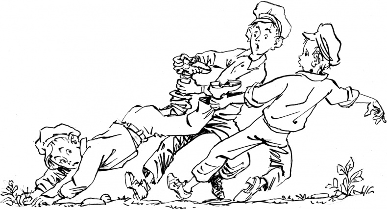 Иллюстрация к книге — Жизнь и страдания Ивана Семёнова, второклассника и второгодника [i_016.jpg]