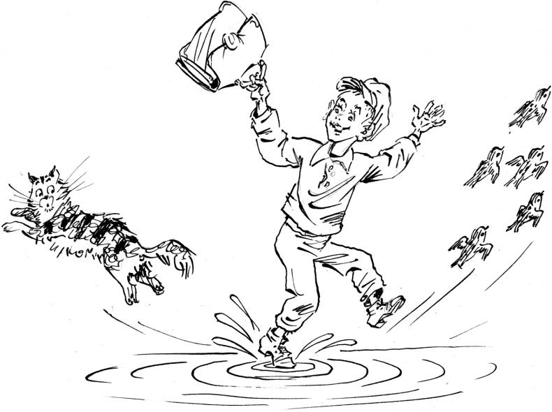 Иллюстрация к книге — Жизнь и страдания Ивана Семёнова, второклассника и второгодника [i_017.jpg]