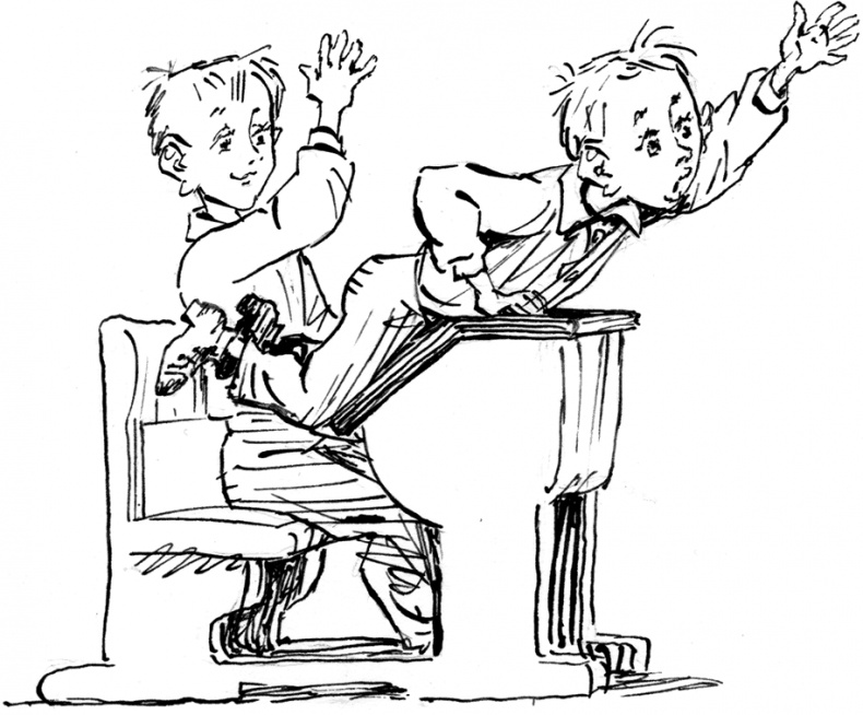 Иллюстрация к книге — Жизнь и страдания Ивана Семёнова, второклассника и второгодника [i_021.jpg]