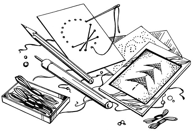 Иллюстрация к книге — Вышивка по бумаге [i_004.jpg]