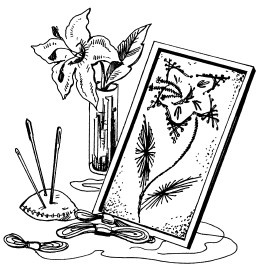 Иллюстрация к книге — Вышивка по бумаге [i_005.jpg]