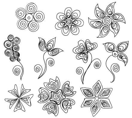 Иллюстрация к книге — Квиллинг. Поделки из бумажных лент [i_057.jpg]